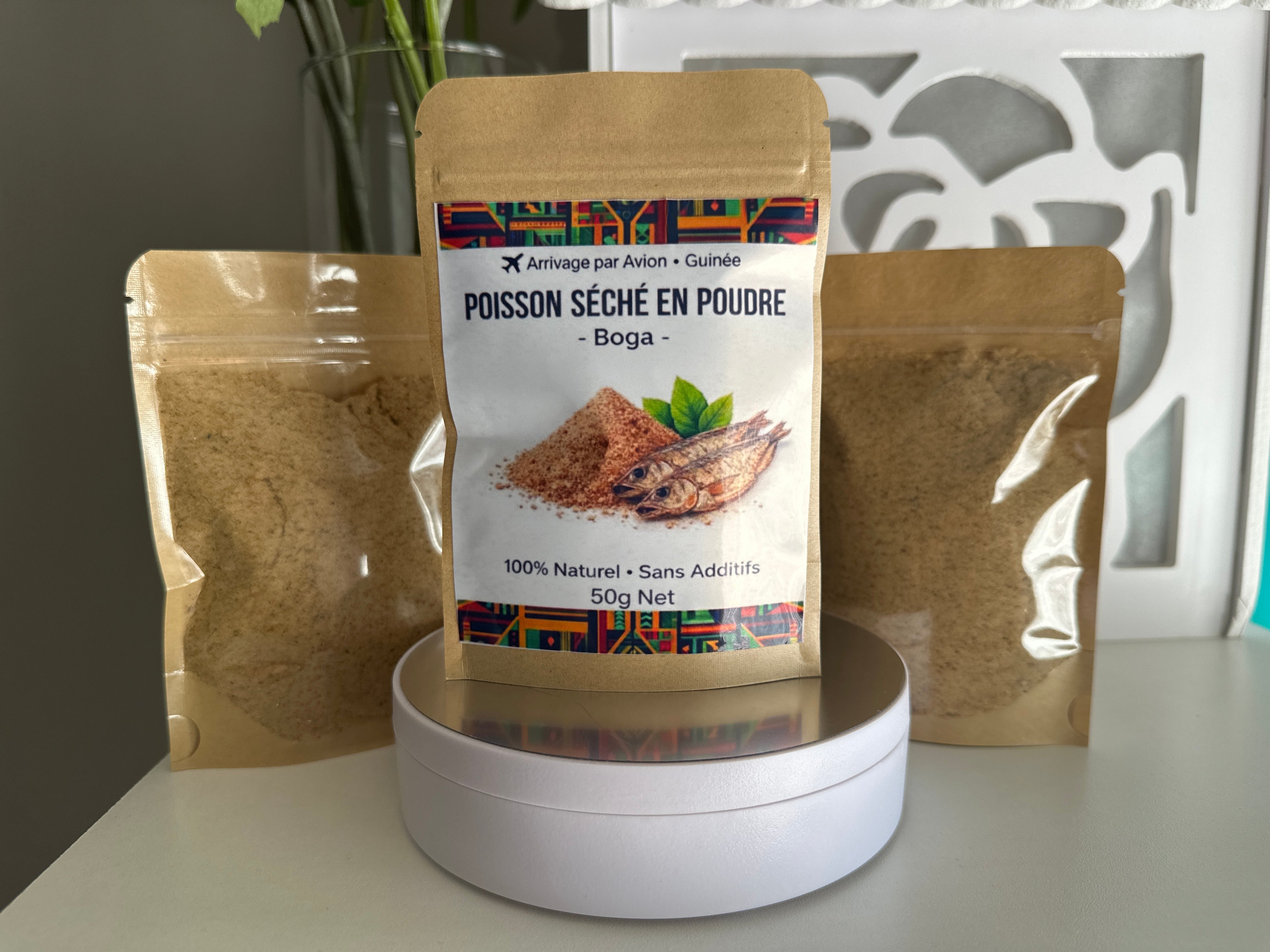 🐟 Poudre de Poisson Boga Arrivage par Avion (4€)