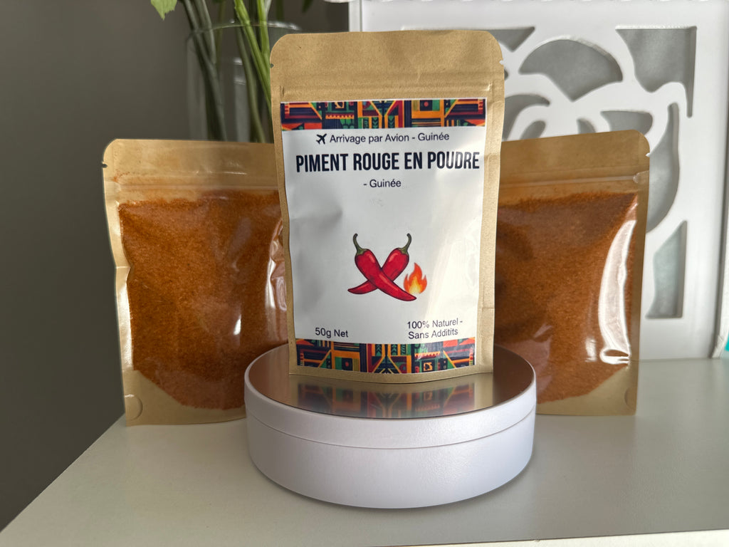 🌶️ Piment Rouge en Poudre – Puissance & Éclat (50g)                   (3.50€)