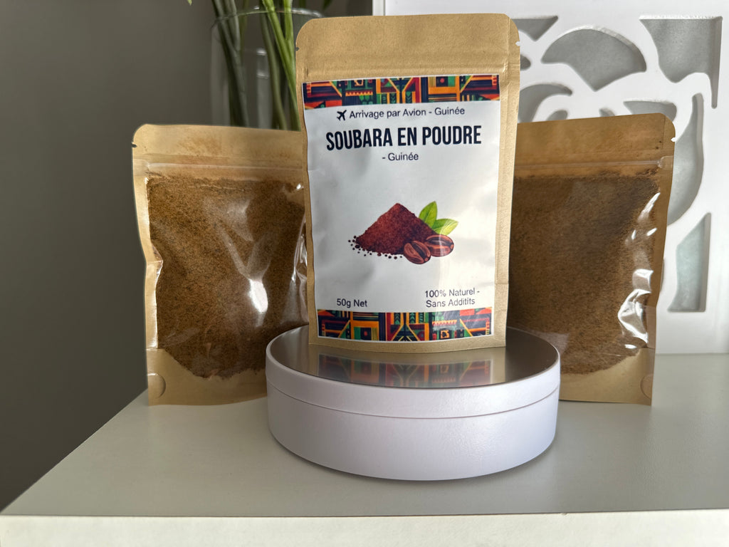 Soumbala Artisanal (Poudre de Néré) – 100% Naturel (50g).          (5€)