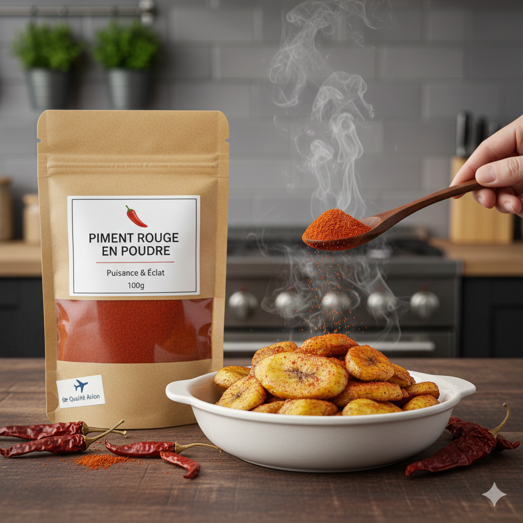 🌶️ Piment Rouge en Poudre – Puissance & Éclat (50g)                   (3.50€)